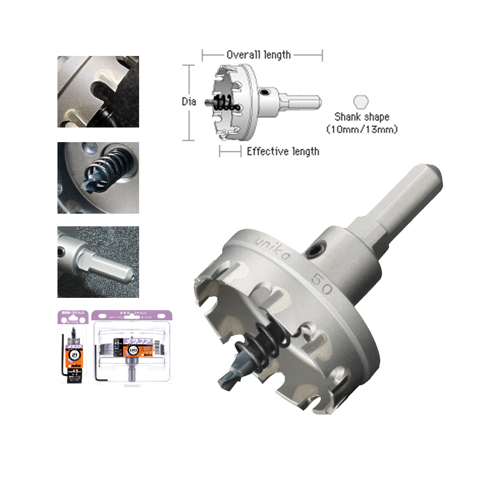 Mũi khoét sắt Meta Core T.C.T UNKIA 100.0mm MCS-100.0